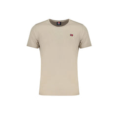Norway 1963 T-Shirt Maniche Corte Uomo Beige Logo
