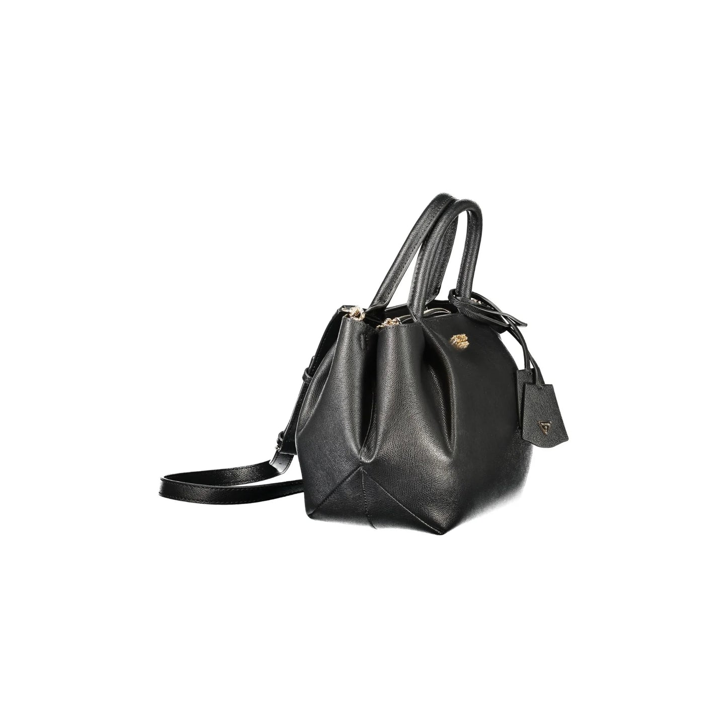 Guess Jeans Borsa a Tracolla Donna Nera Logo Borse nero - vista 3