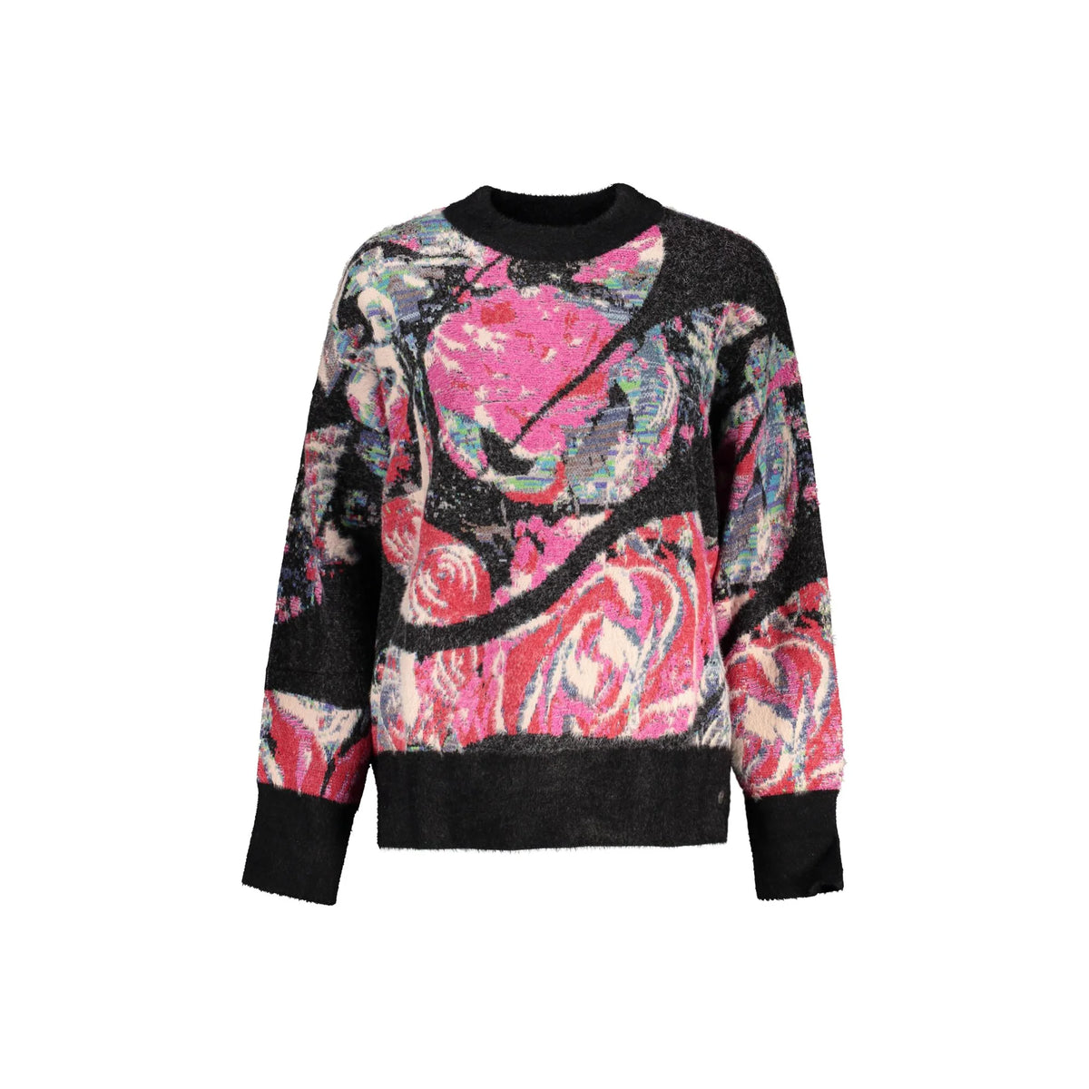 DESIGUAL MAGLIA DONNA NERO