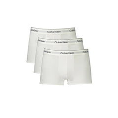 Calvin Klein Boxer Uomo Bianco Stampa Logo
