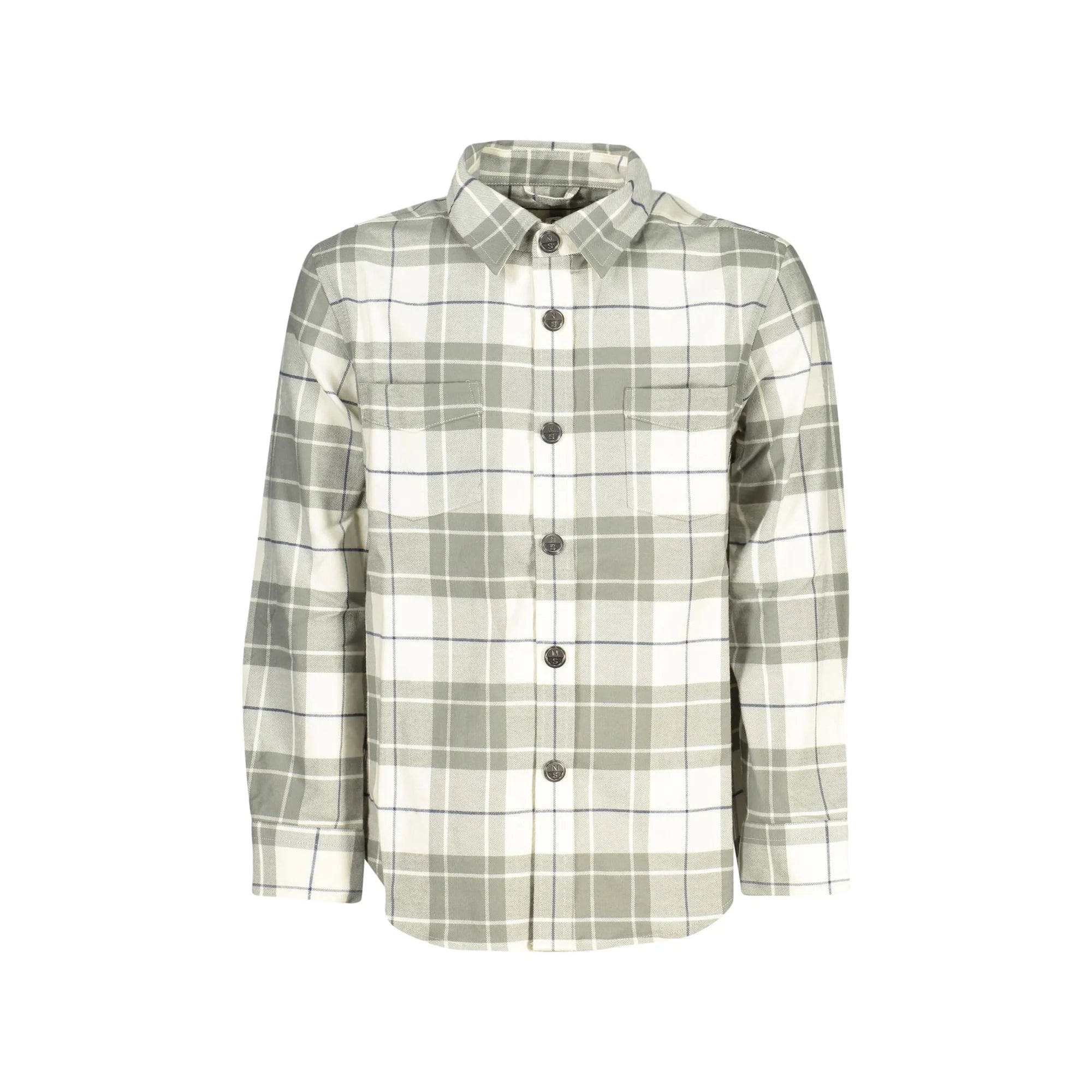 NORTH SAILS CAMICIA MANICHE LUNGHE BAMBINO GRIGIO