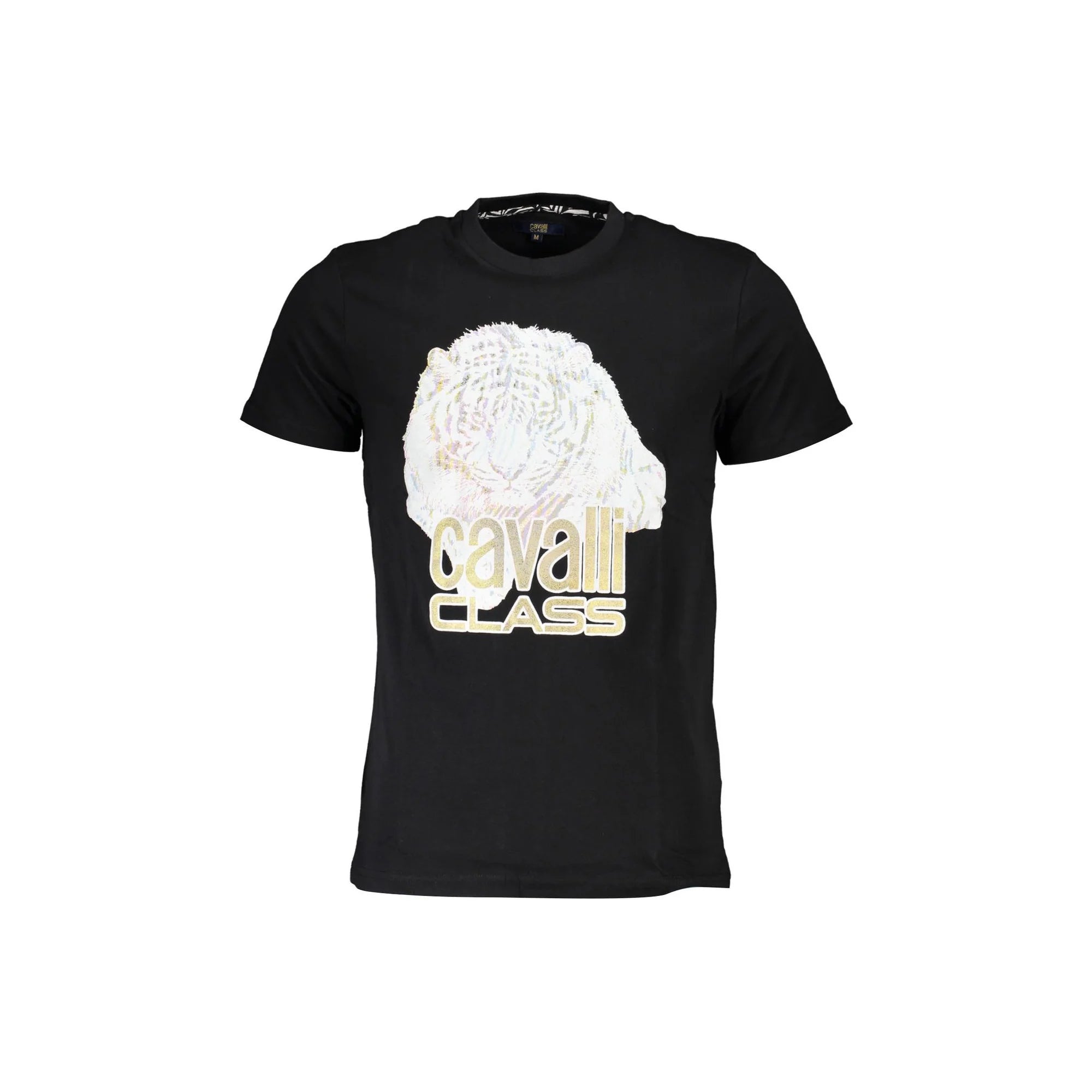 CAVALLI CLASS T-SHIRT MANICHE CORTE UOMO NERO