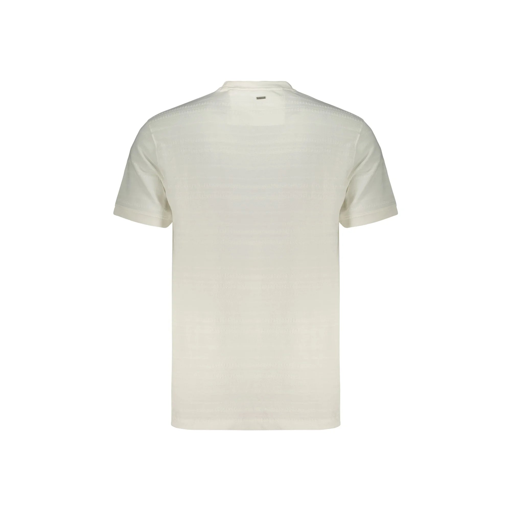 GUESS JEANS T-SHIRT MANICHE CORTE UOMO BIANCO
