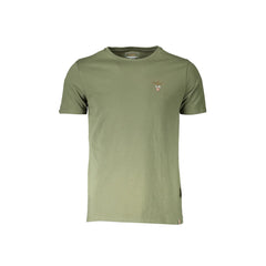 Aeronautica Militare T-Shirt Men Short Sleeves Crew Neck Cotton Logo