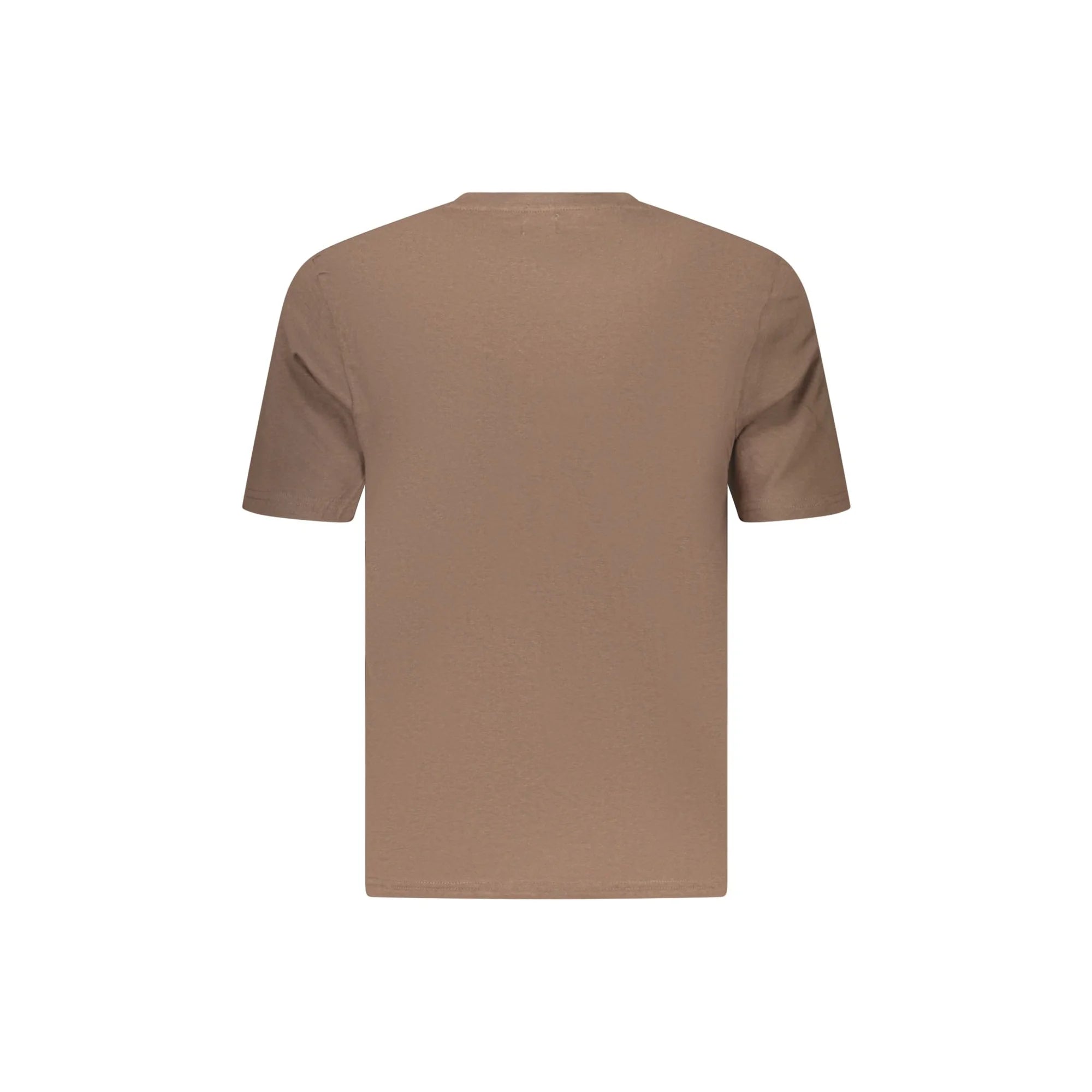 U.S. GRAND T-SHIRT MANICHE CORTE UOMO MARRONE