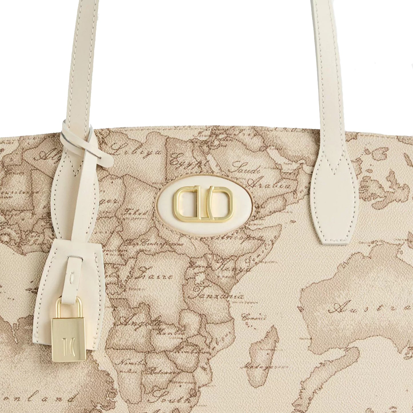 Borsa Donna Shopping Pelle Alviero Martini 1A Classe – Sand Safari Geo Borse beige - vista 5