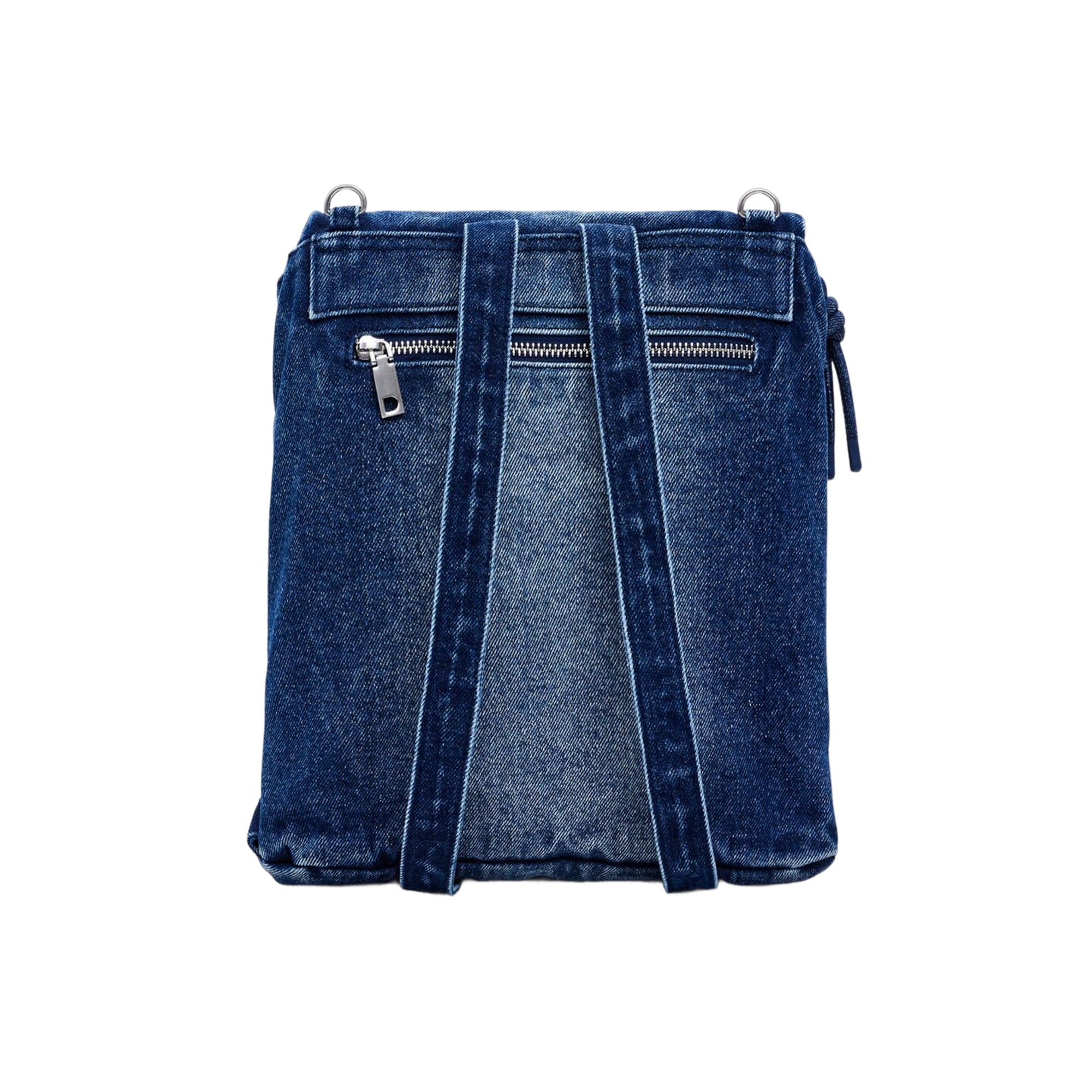 Zaino Donna Mini in Denim Desigual con Patta e Magneti