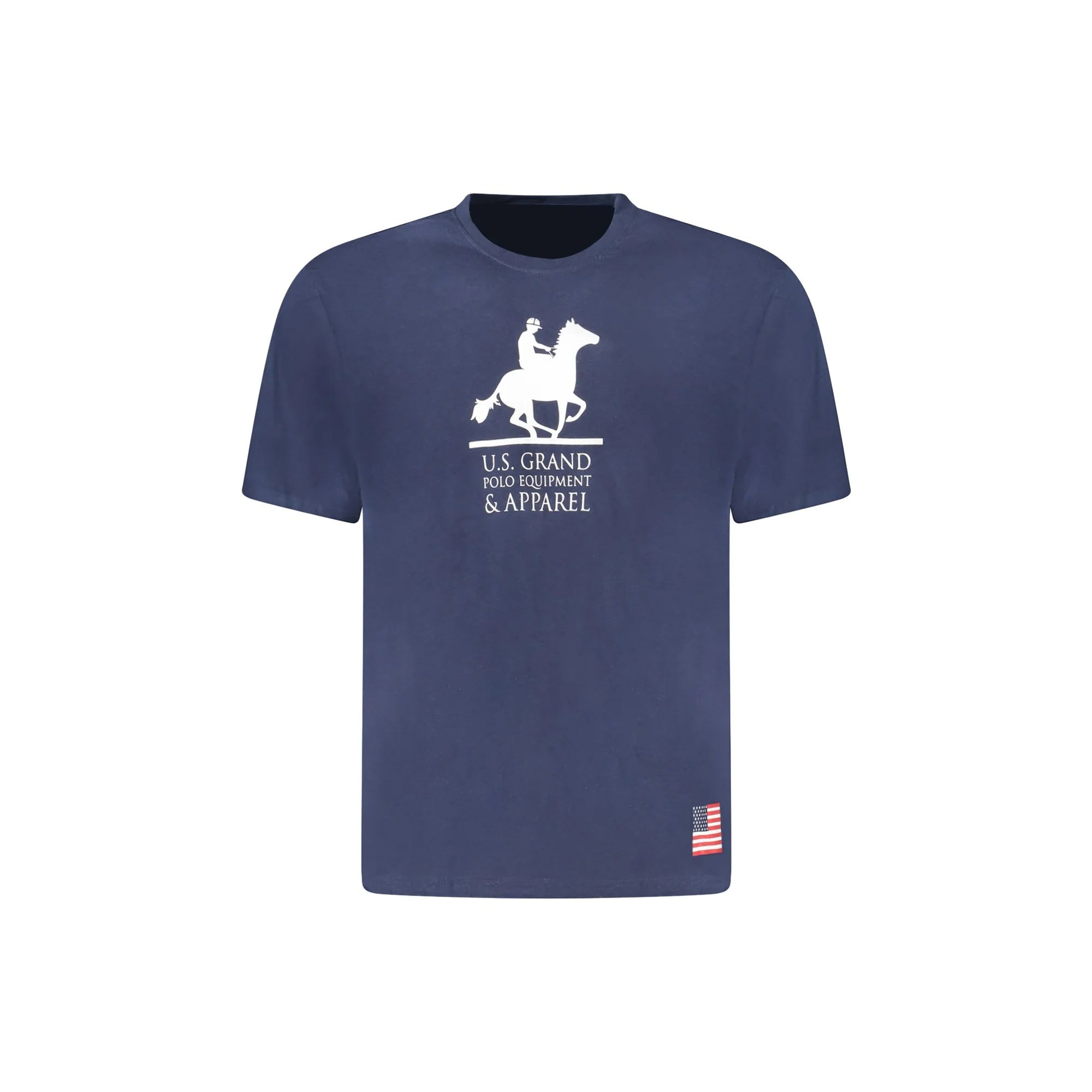U.S. GRAND POLO T-SHIRT MANICHE CORTE UOMO BLU