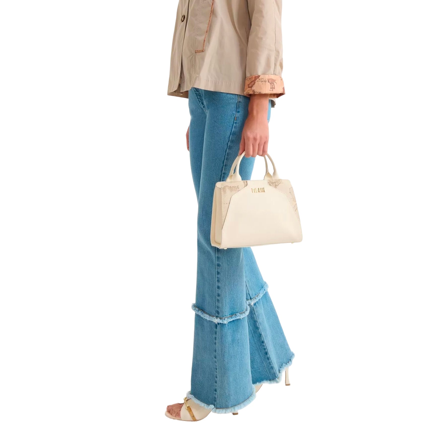Borsa Donna a Mano Piccola Java City Geo Safari Alviero Martini