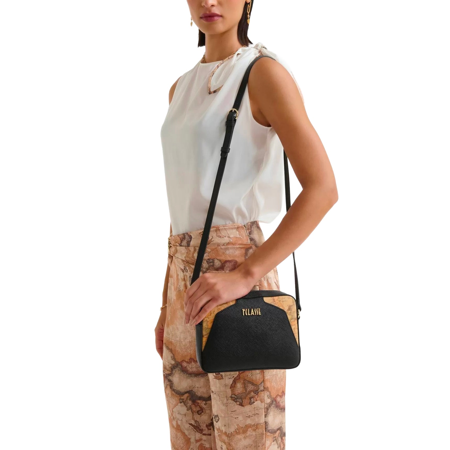 Borsa Donna a Tracolla Piccola Reporter Alviero Martini 1A Classe Java City