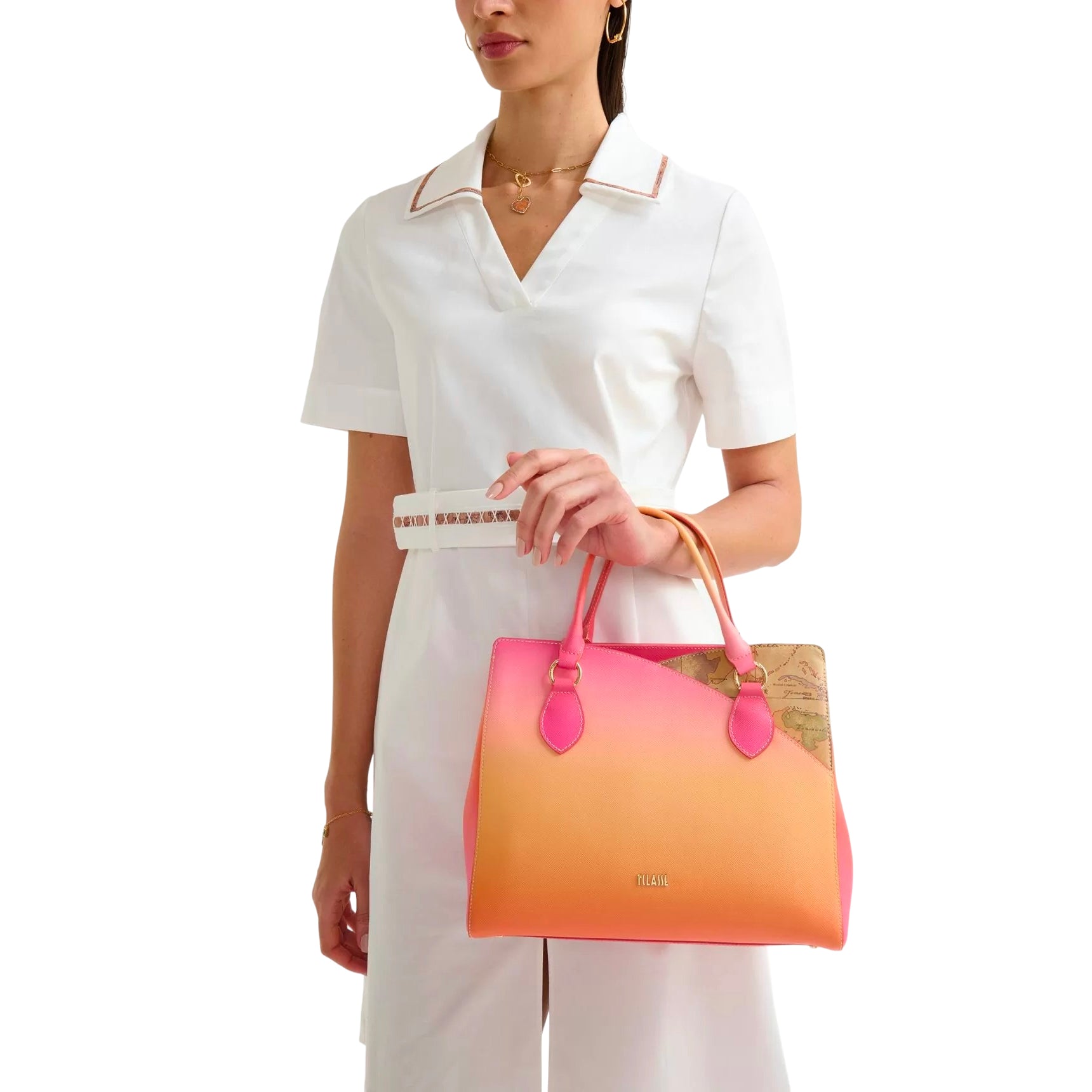 Borsa Donna a Mano Sunset Paradise Tramonto Alviero Martini 1A Classe
