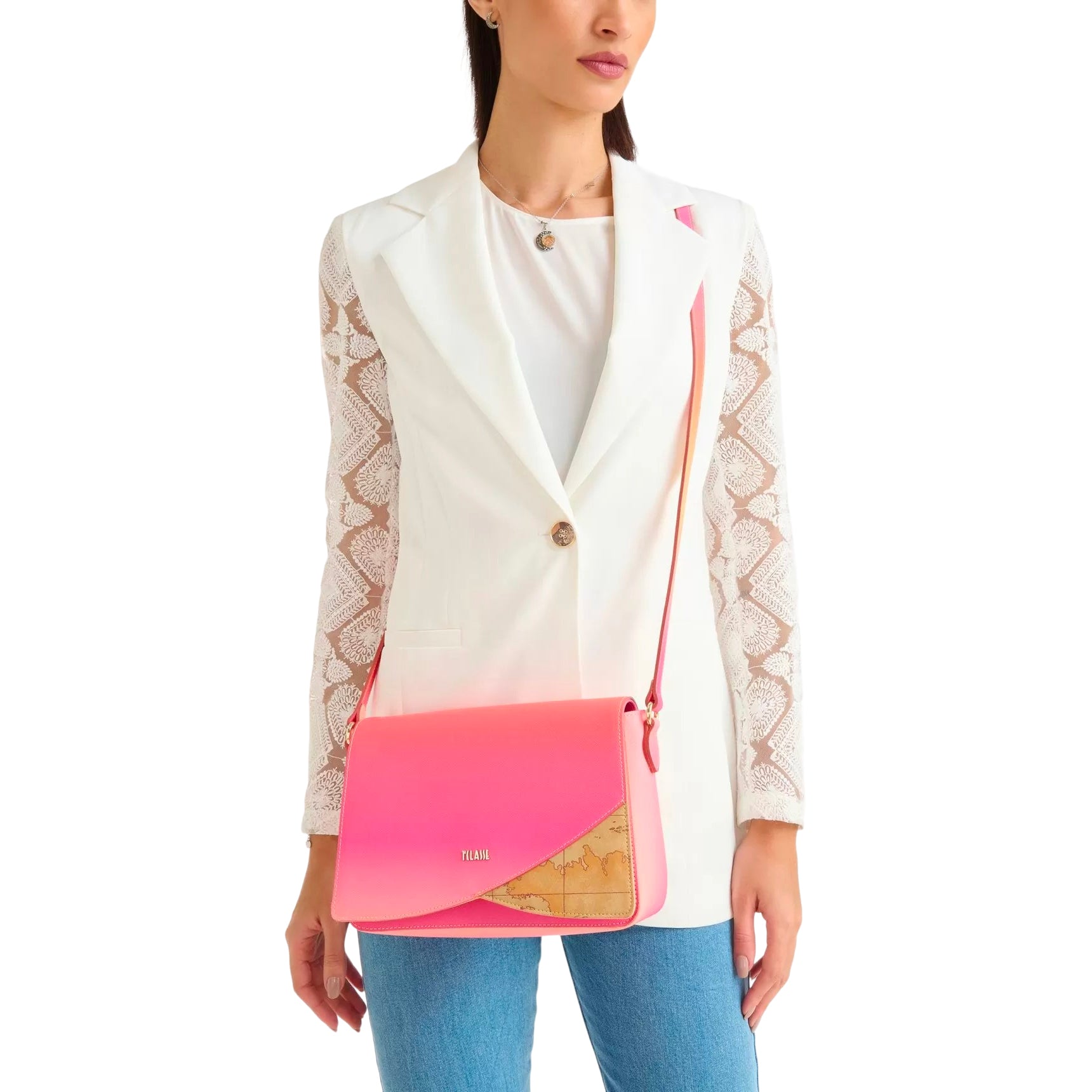 Borsa Donna a Tracolla Sunset Paradise Tramonto Alviero Martini 1A Classe