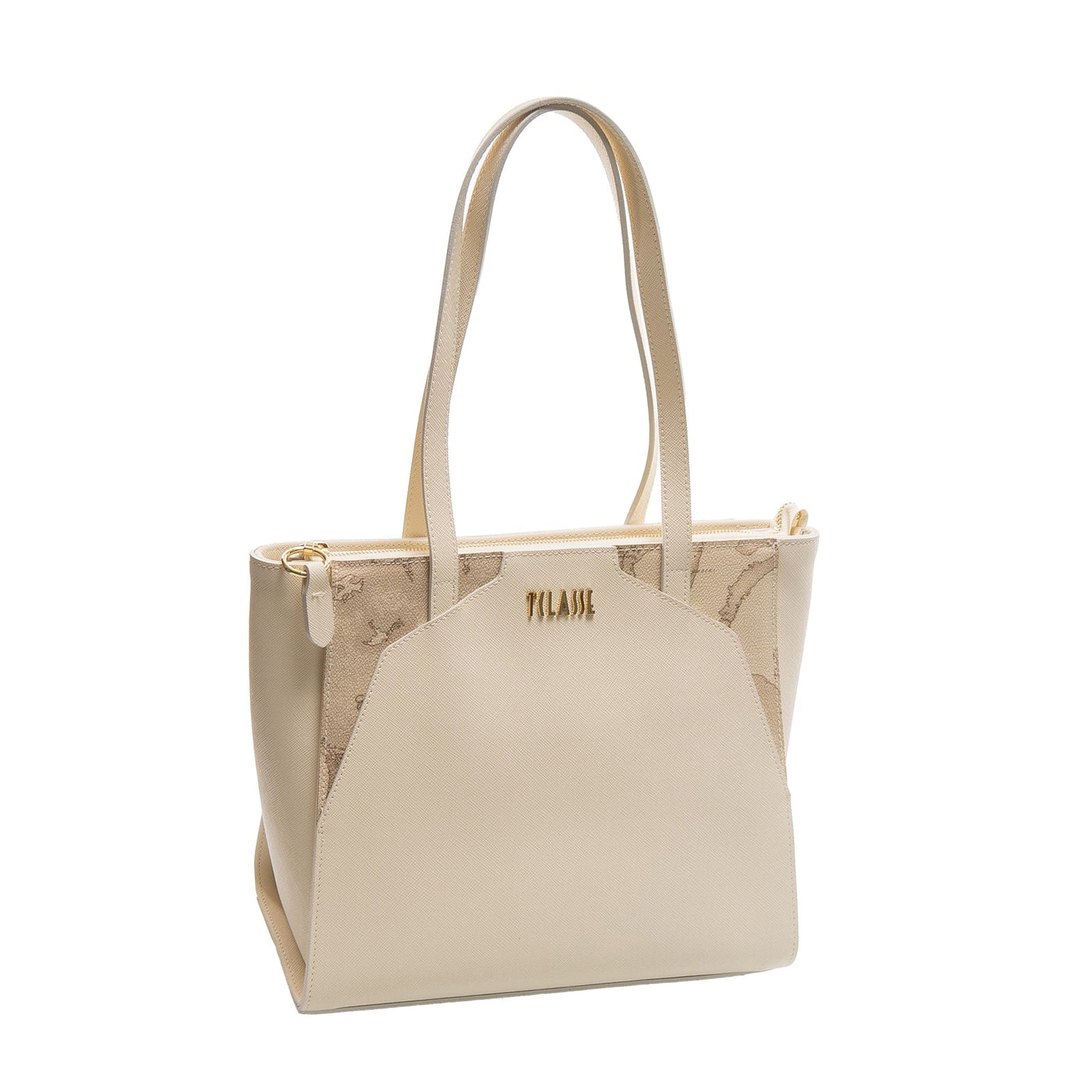 Borsa Donna a Spalla Shopping Media Java City Geo Safari Alviero Martini