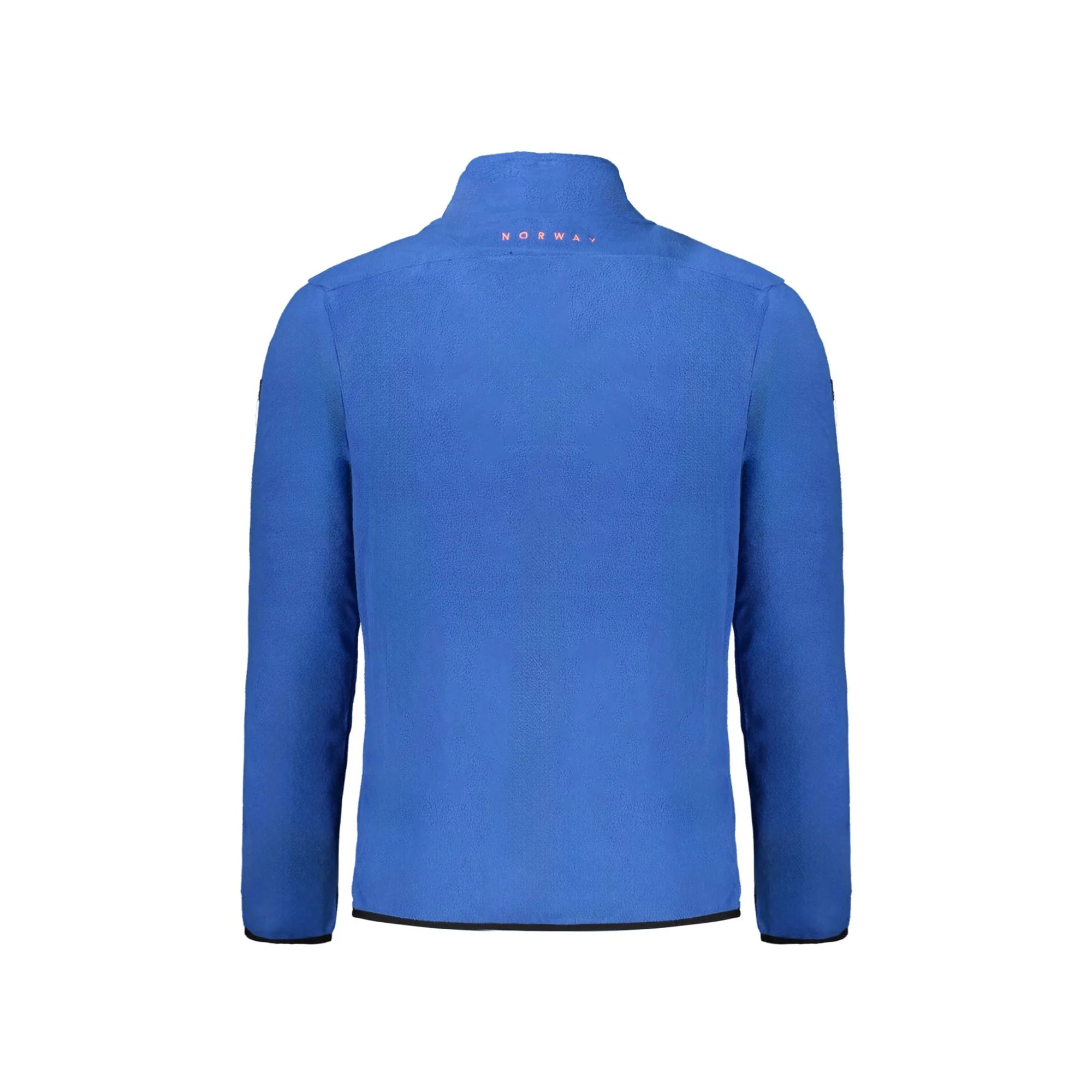 NORWAY 1963 FELPA CON ZIP UOMO BLU