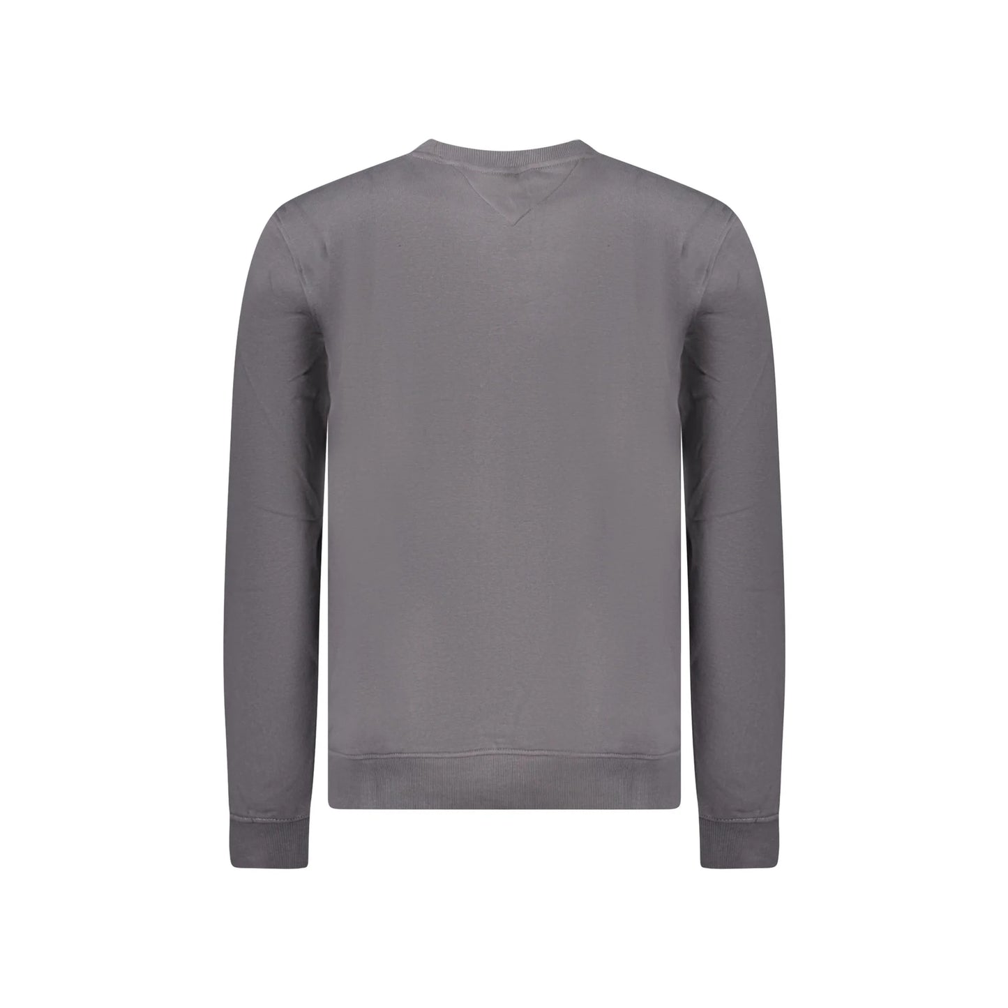 Tommy Hilfiger Felpa Uomo Grigia Girocollo Felpata Logo Felpe grigio - vista 2