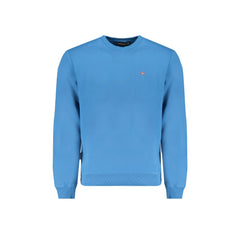 Napapijri Felpa Maniche Lunghe Uomo Blu Ricamo