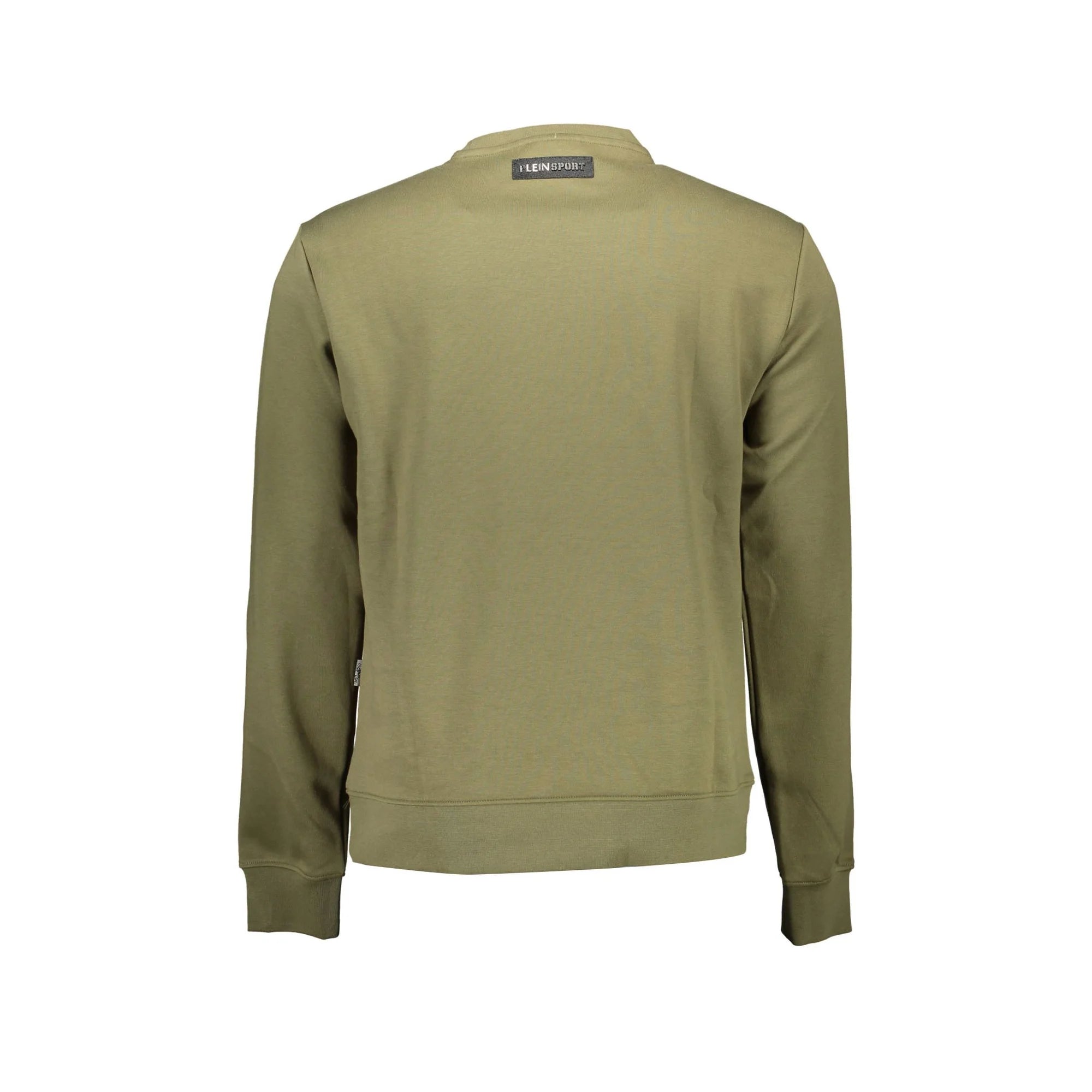 PLEIN SPORT FELPA SENZA ZIP UOMO VERDE