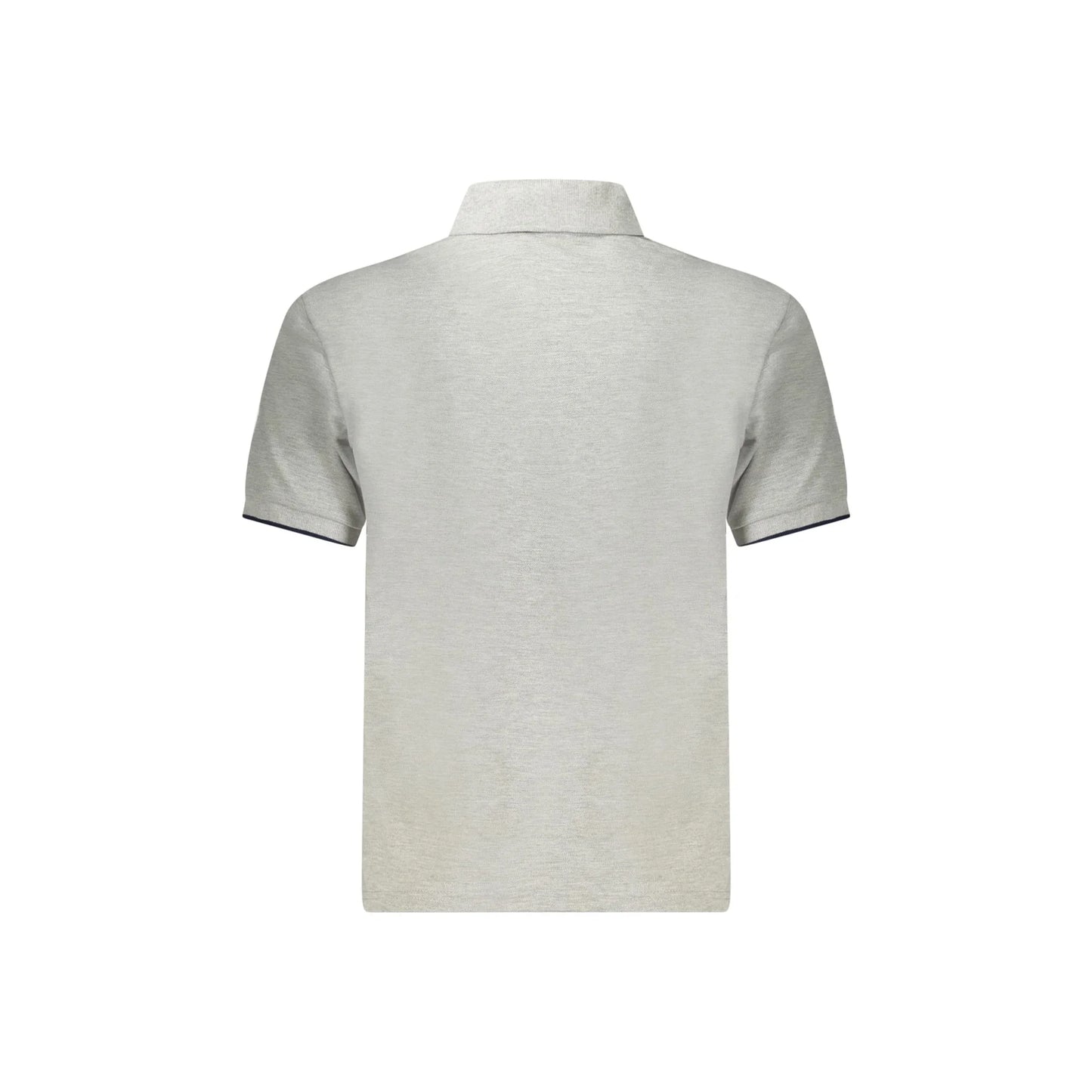 North Sails Polo Maniche Corte Uomo Grigia Stampa Logo grigio - vista 2