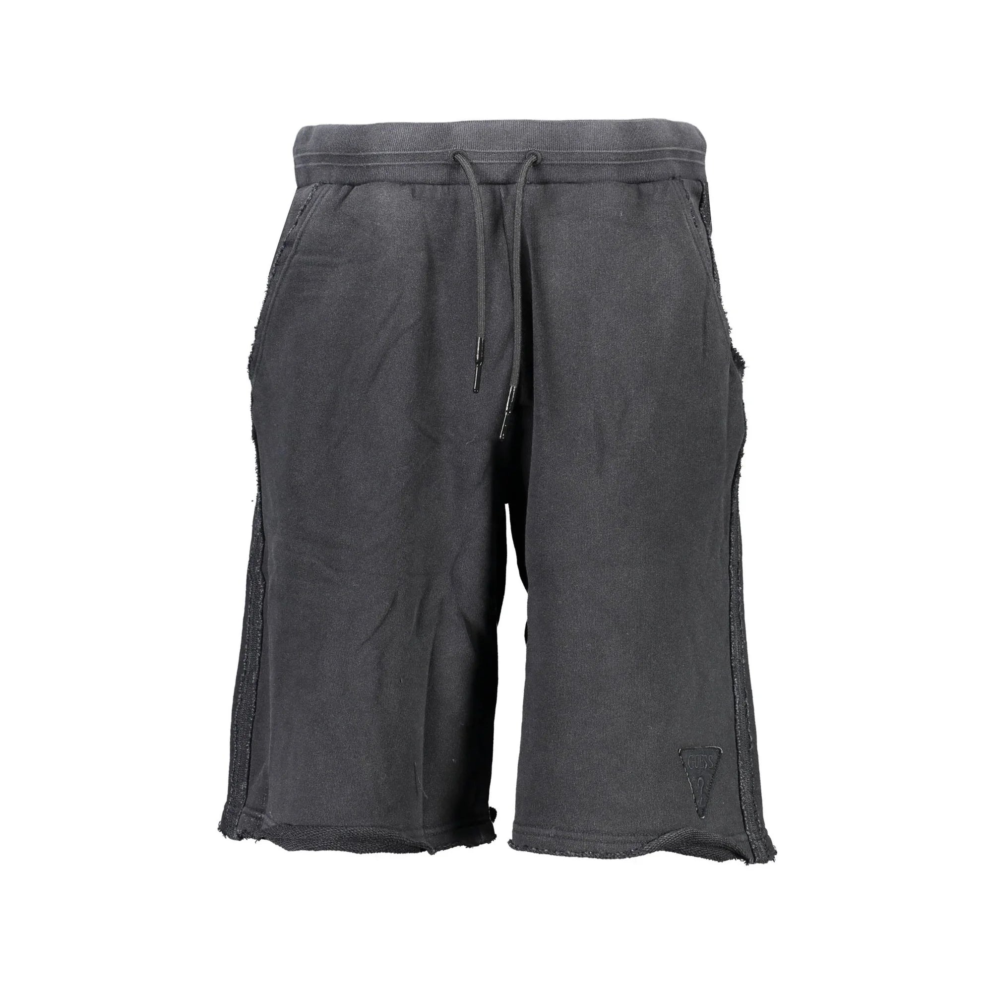 GUESS JEANS PANTALONE BERMUDA UOMO NERO