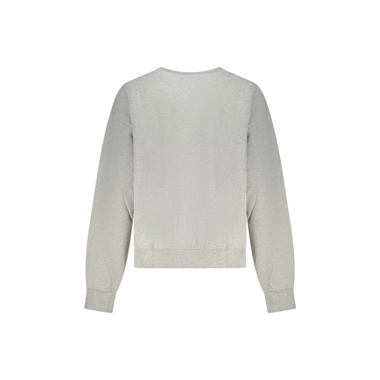 Calvin Klein Felpa Maniche Lunghe Donna Grigia Ricamo Felpe grigio - vista 2