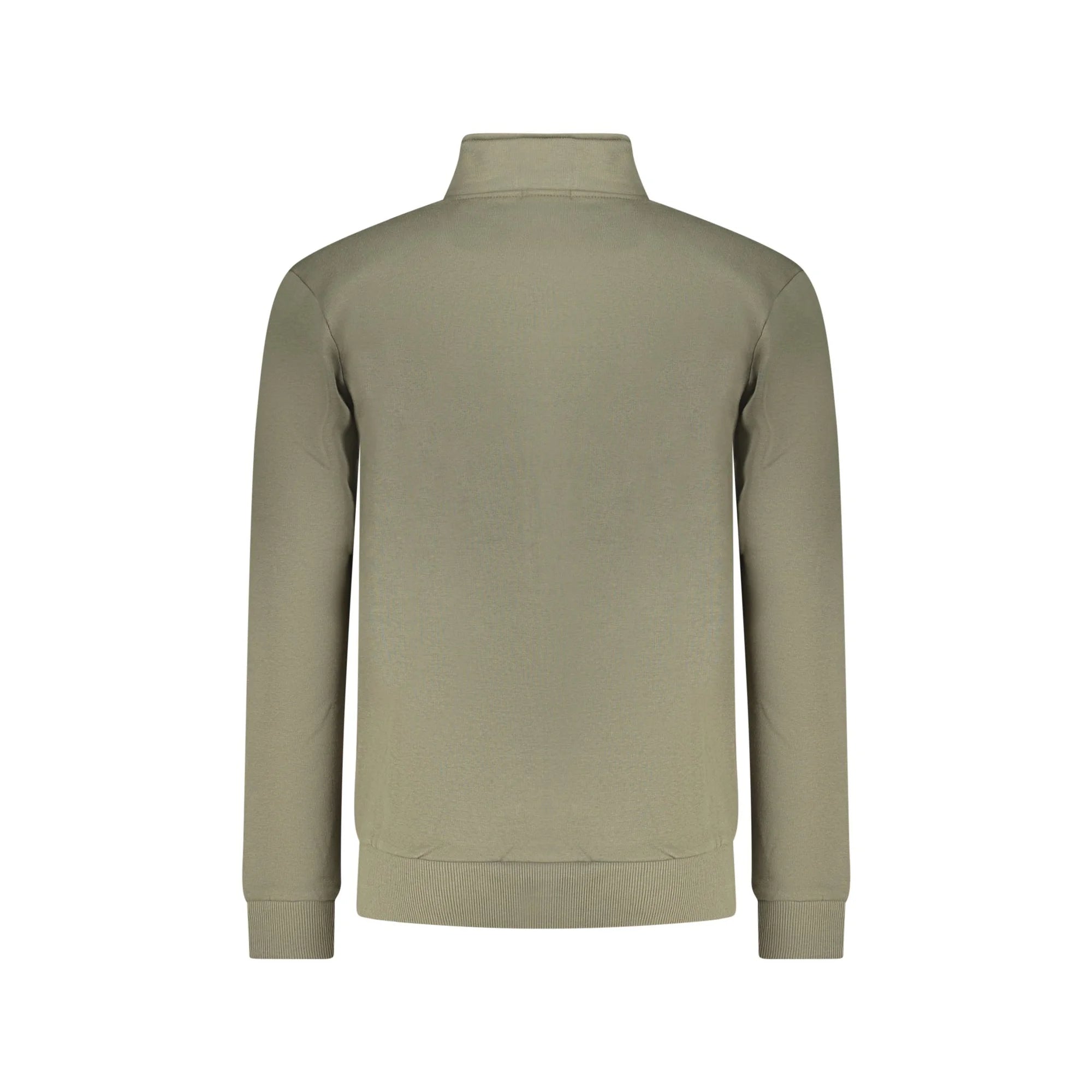 COVERI MOVING FELPA CON ZIP UOMO VERDE