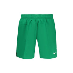 Nike Costume da Mare Uomo Verde Ricamo