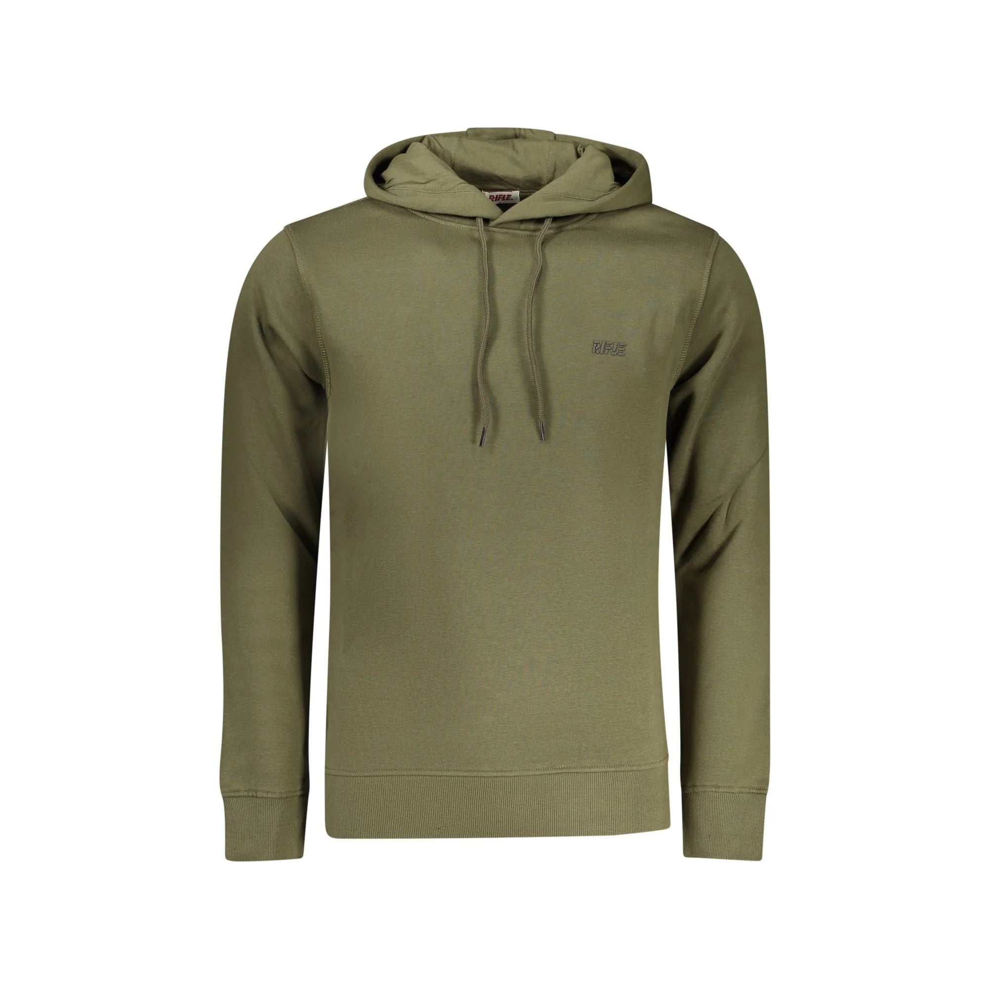 RIFLE FELPA SENZA ZIP UOMO VERDE