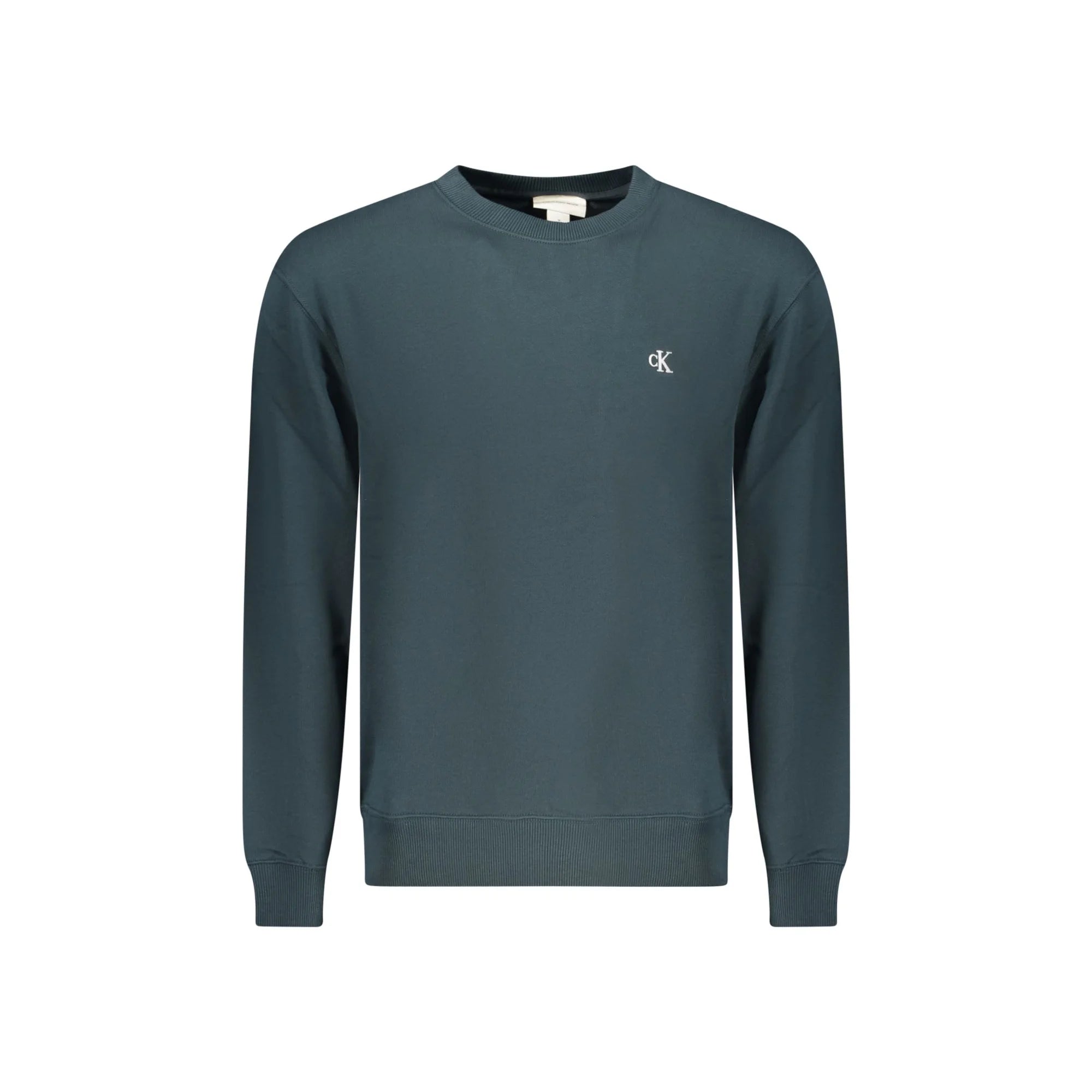 CALVIN KLEIN FELPA SENZA ZIP UOMO BLU