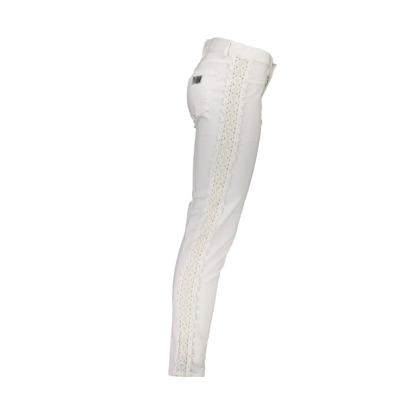 JUST CAVALLI PANTALONE DONNA BIANCO