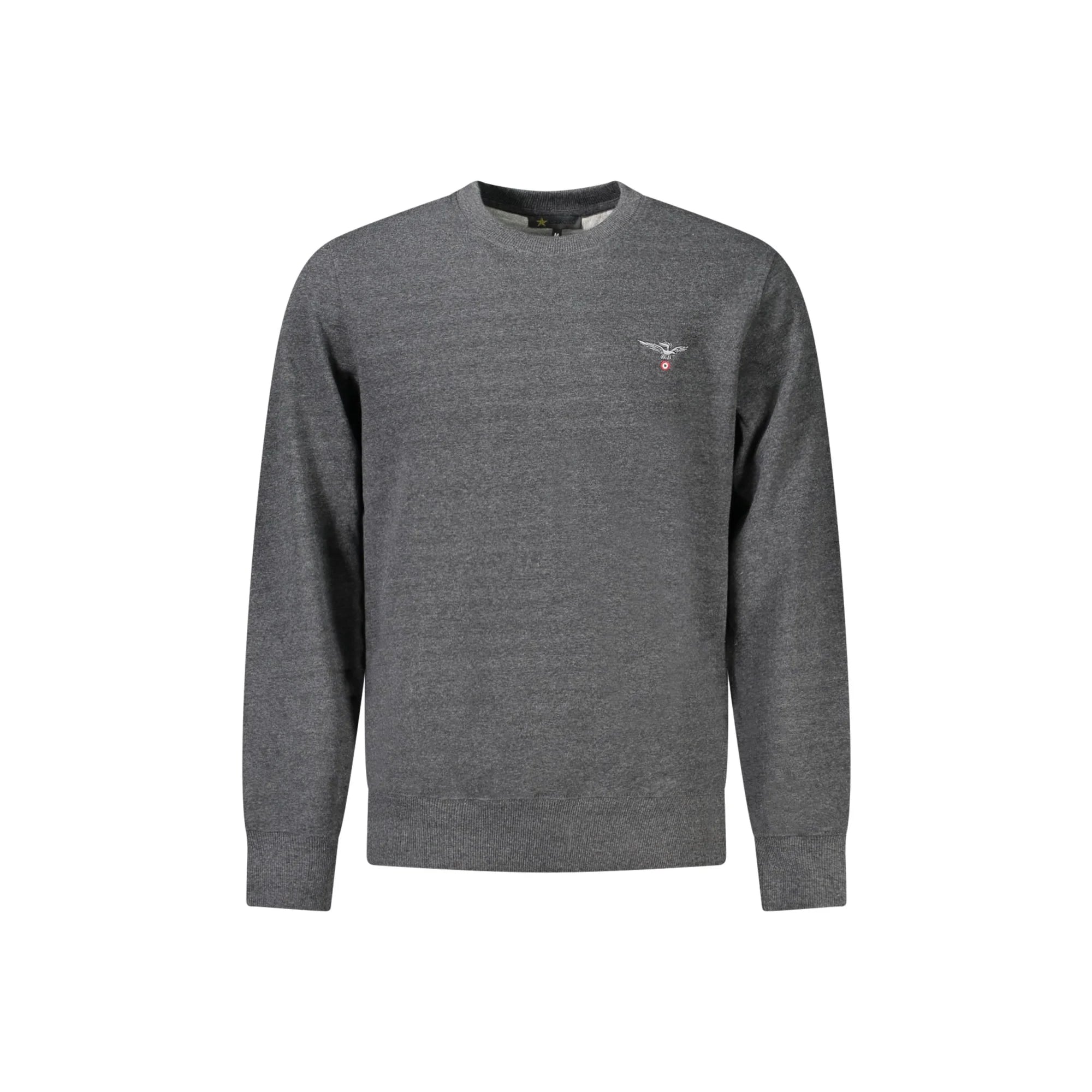 ACCADEMIA MILITARE FELPA SENZA ZIP UOMO GRIGIO