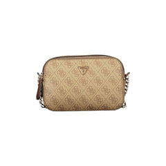 Guess Jeans Borsa a Tracolla Donna Beige Logo