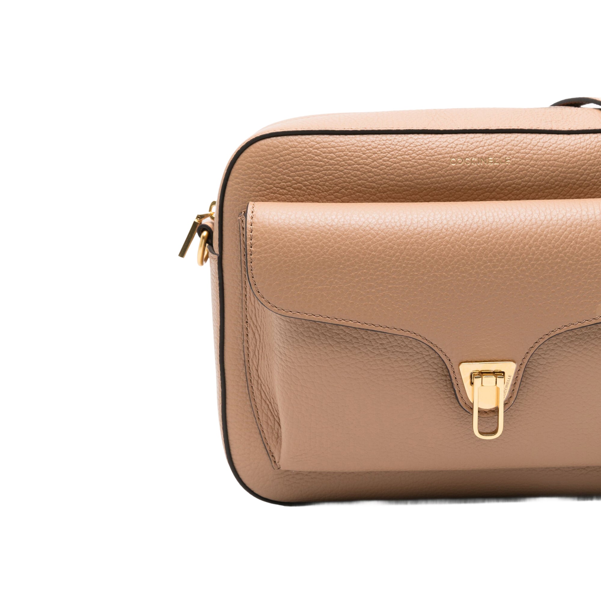 Sac à bandoulière pour femme Marron en cuir véritable, Beat Soft Media