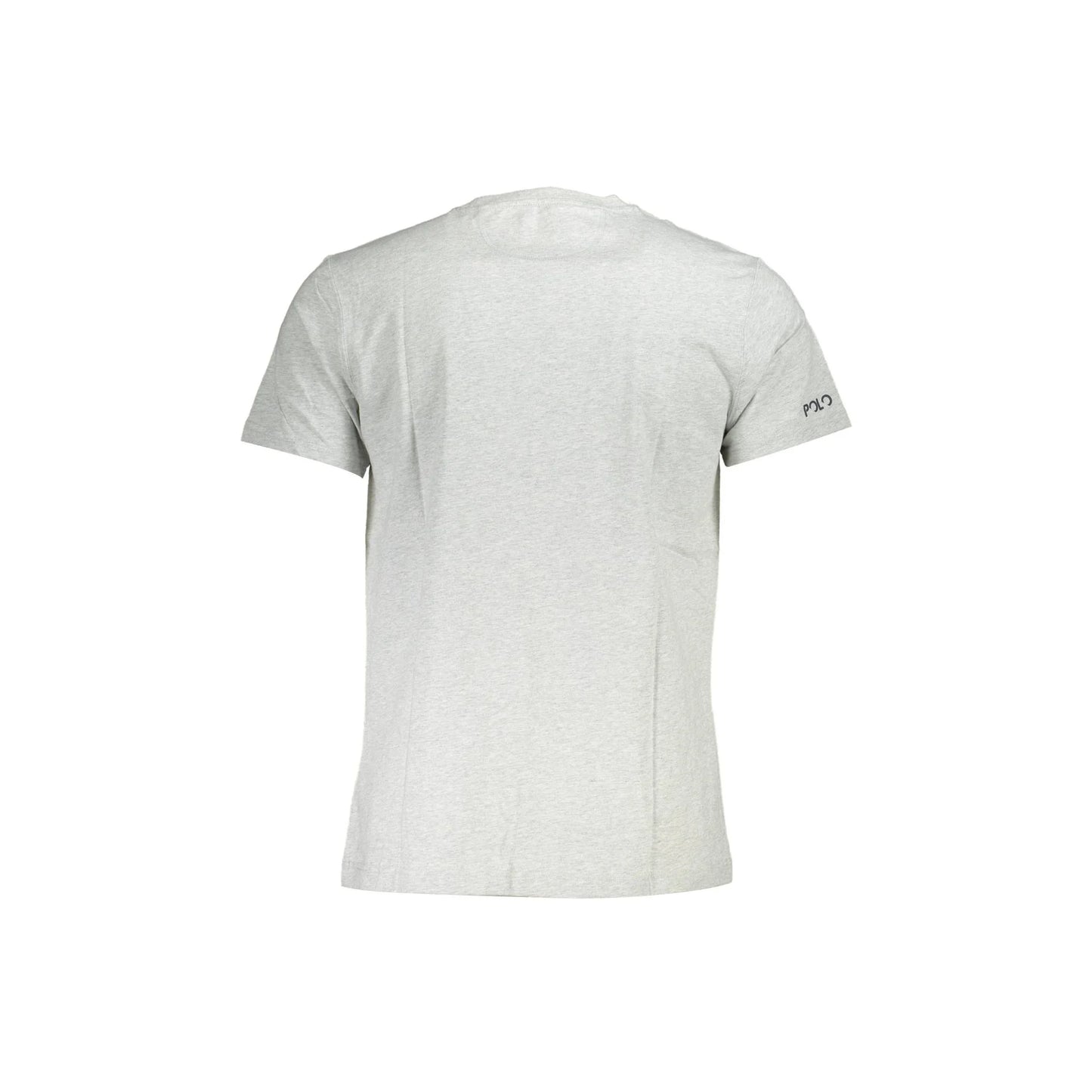 La Martina T-Shirt Maniche Corte Uomo Grigia Stampa Logo grigio - vista 2