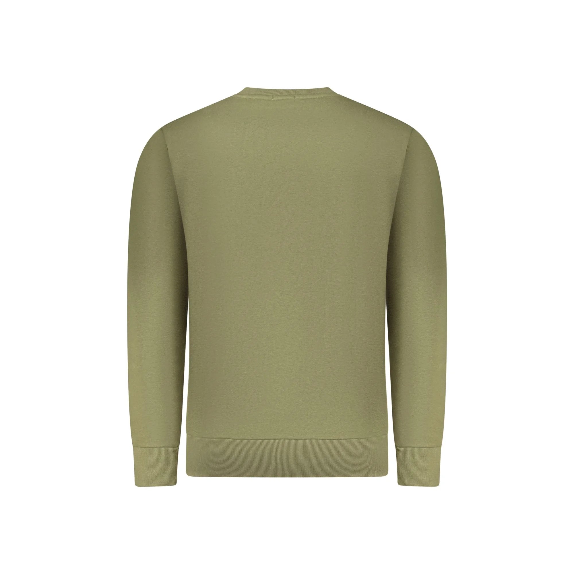 RIFLE FELPA SENZA ZIP UOMO VERDE