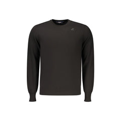 K-Way Maglia Uomo Nero Logo