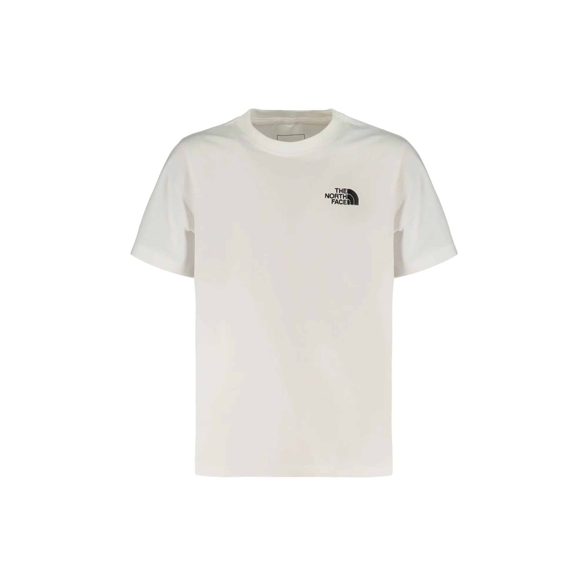 THE NORTH FACE T-SHIRT MANICHE CORTE BAMBINO BIANCO