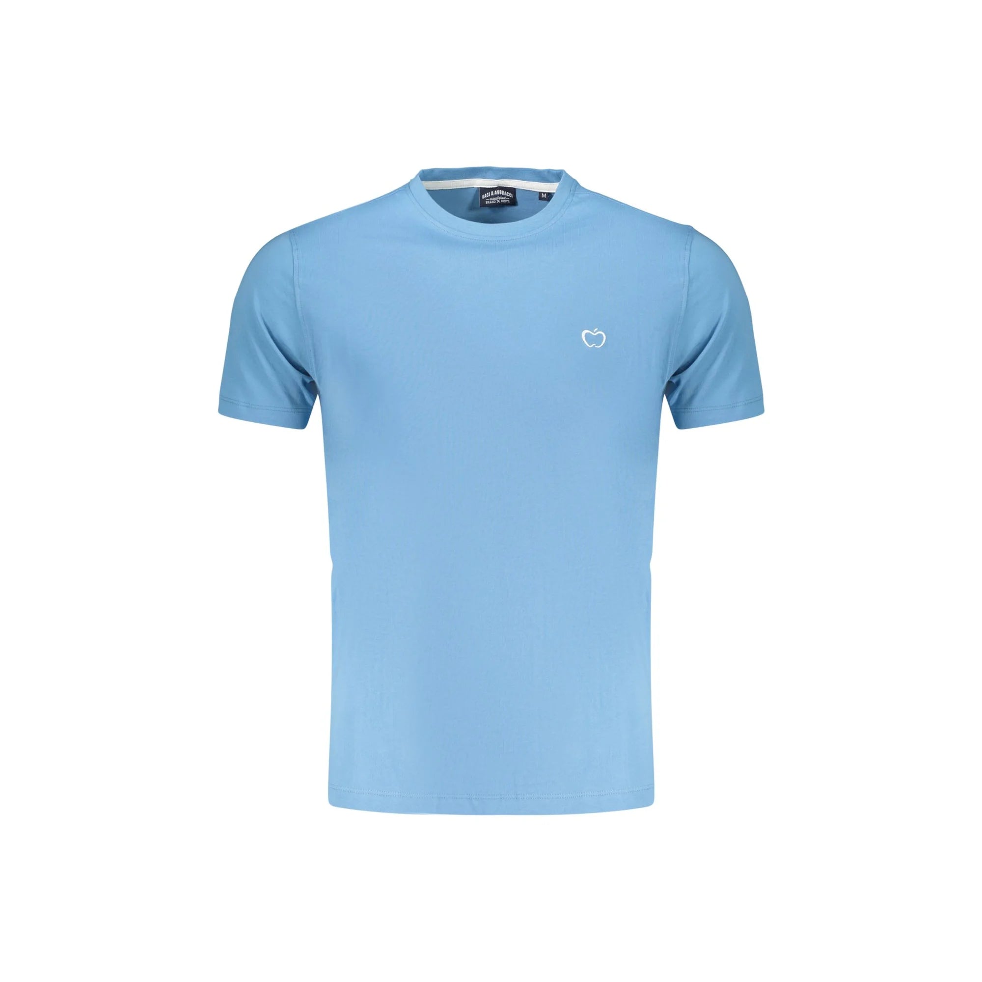 BACI&ABBRACCI T-SHIRT MANICHE CORTE UOMO AZZURRO