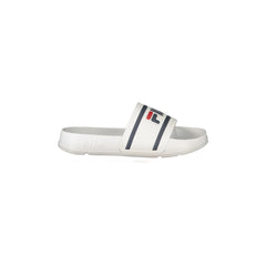 Fila Claquettes Unisex Blanches avec logo