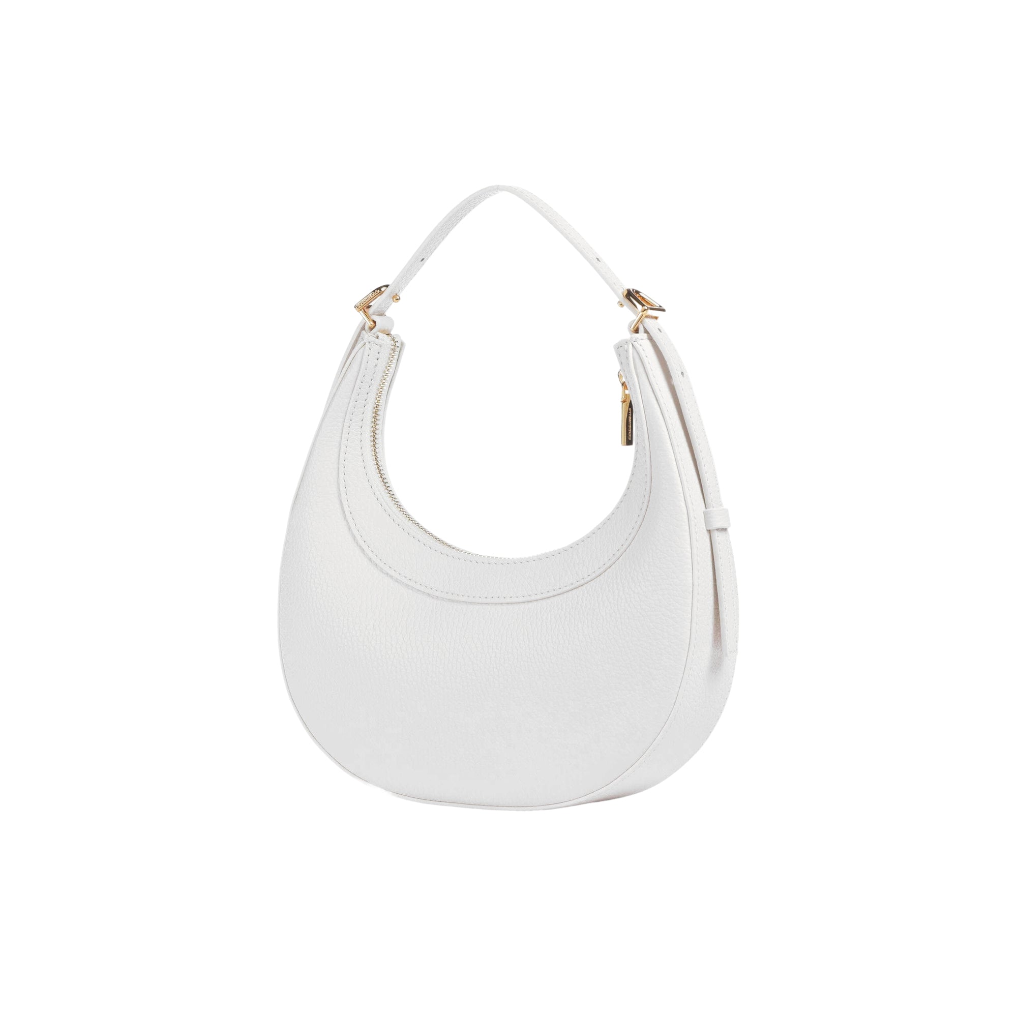 COCCINELLE Handtasche Damen Weiß, Aus Echtem Leder, Whisper