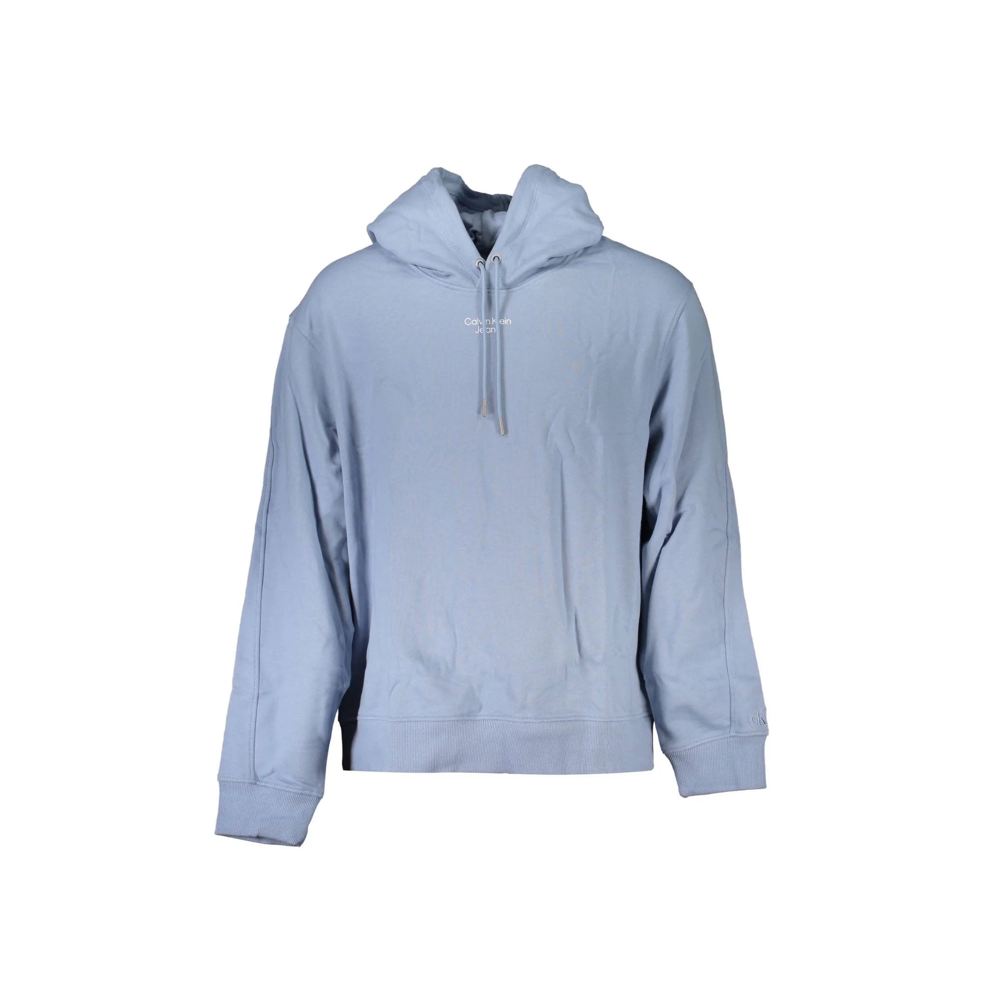 CALVIN KLEIN FELPA SENZA ZIP UOMO AZZURRO