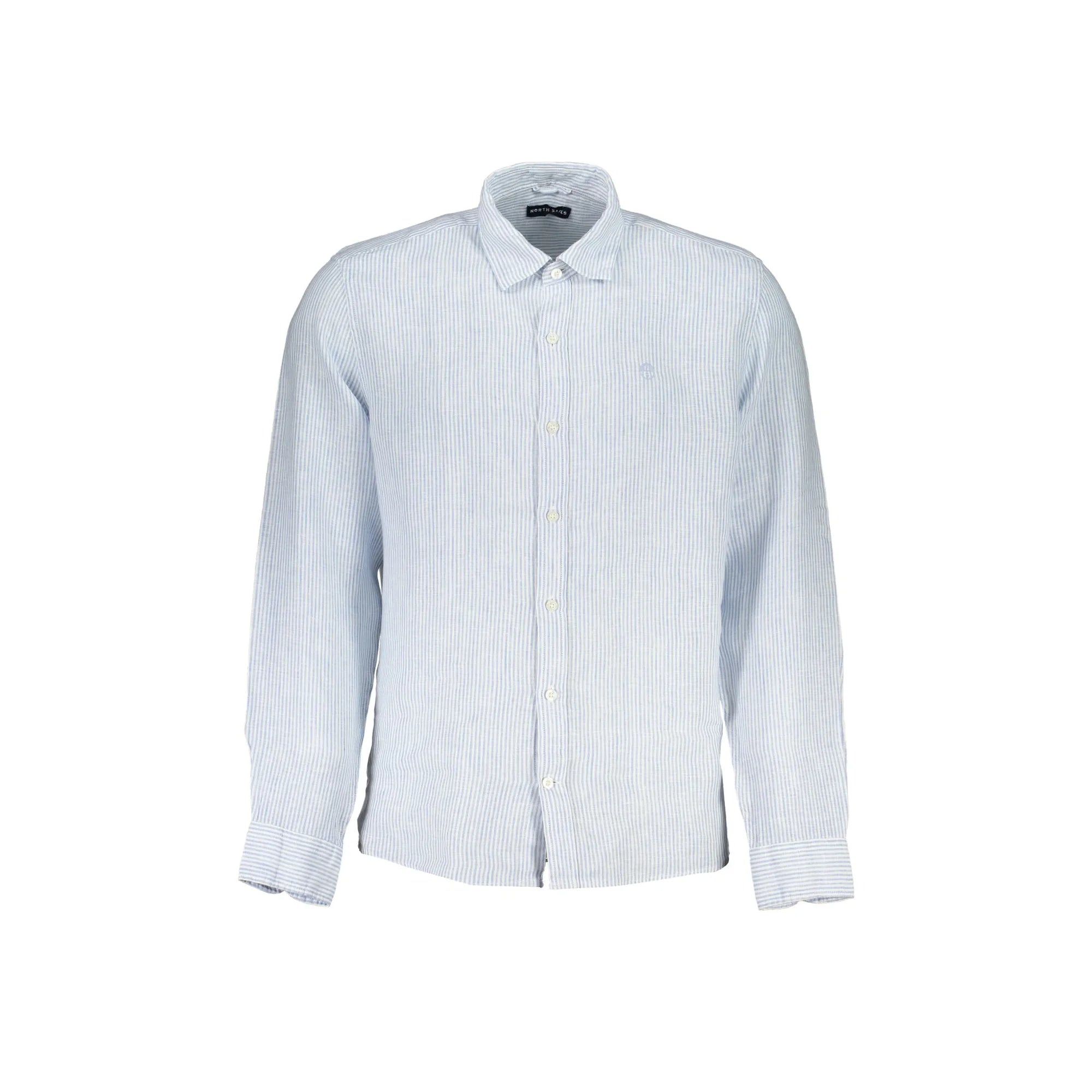 NORTH SAILS CAMICIA MANICHE LUNGHE UOMO AZZURRO