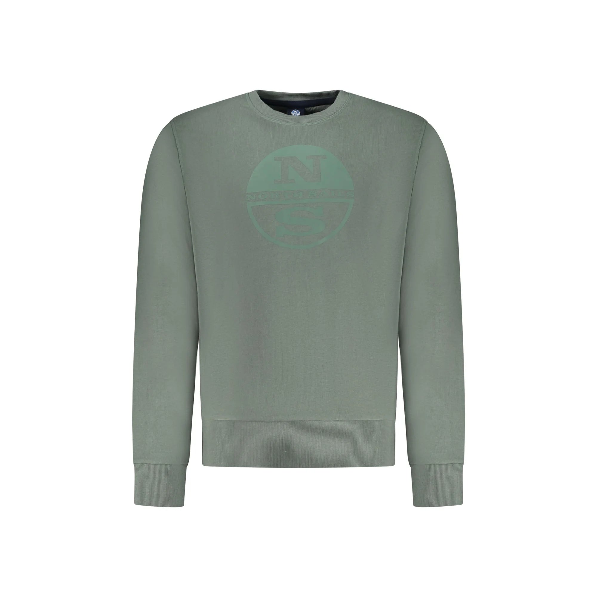 NORTH SAILS FELPA SENZA ZIP UOMO VERDE