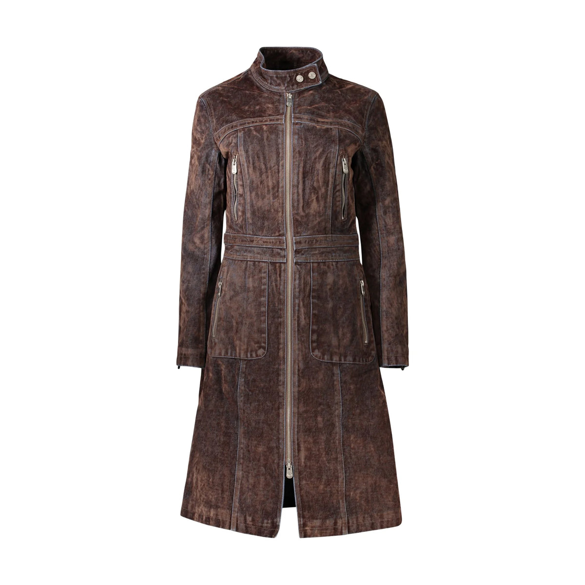 DESIGUAL TRENCH DONNA MARRONE