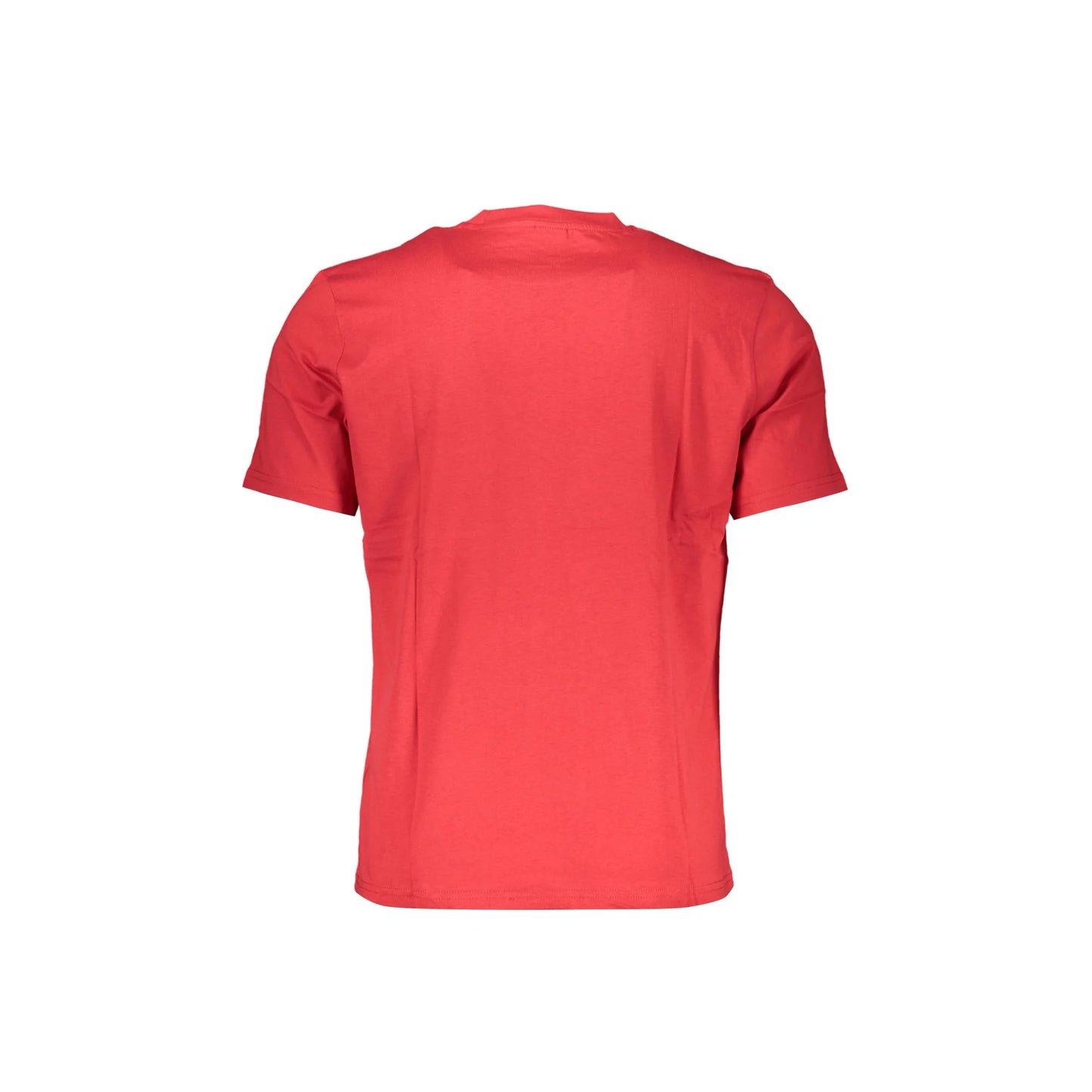 North Sails T-Shirt Maniche Corte Uomo Rossa Logo rosso - vista 2