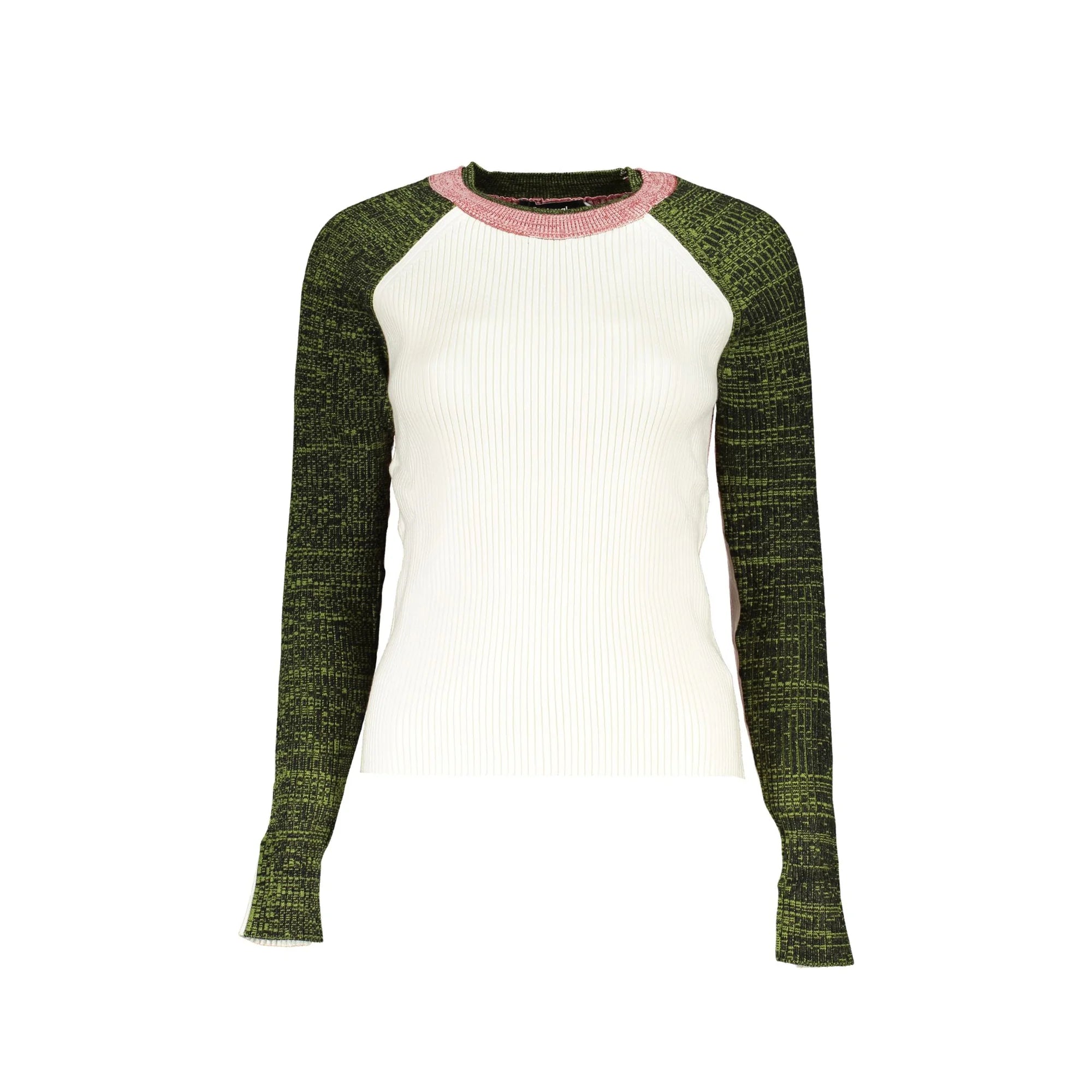 DESIGUAL MAGLIA DONNA BIANCO