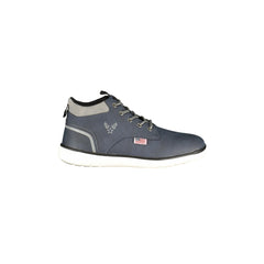 Avirex Men's Ankle Boots Blue Contrast Details
