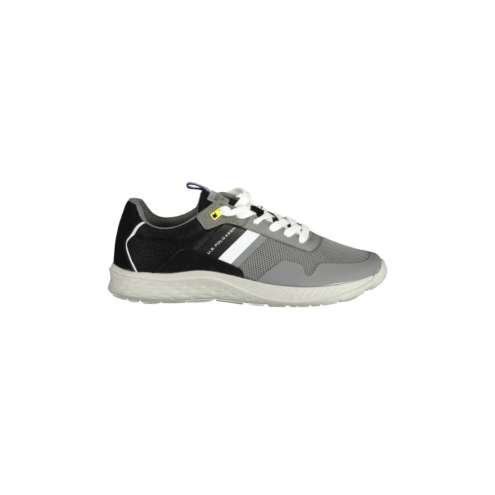 U.S. POLO ASSN. Scarpe Sneakers Uomo Grigie con Lacci e Logo Grigio - foto prodotto