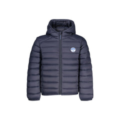 North Sails Giubbotto Bambino Cappuccio Zip Tasche Water Resistant Ocean Positive