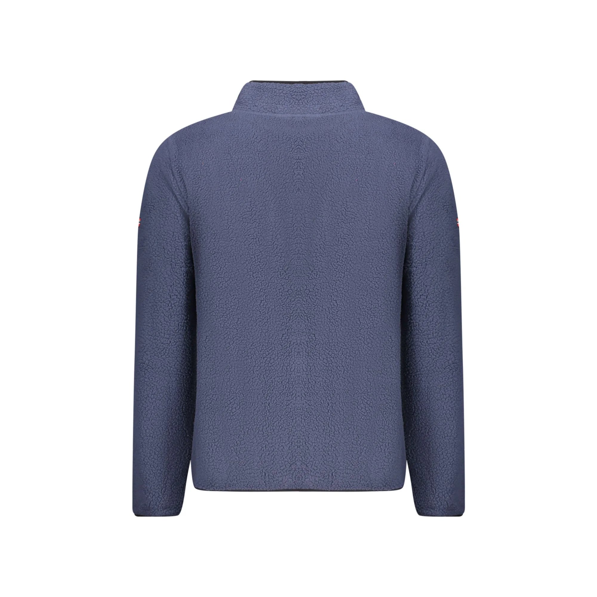 NORWAY 1963 FELPA CON ZIP UOMO BLU