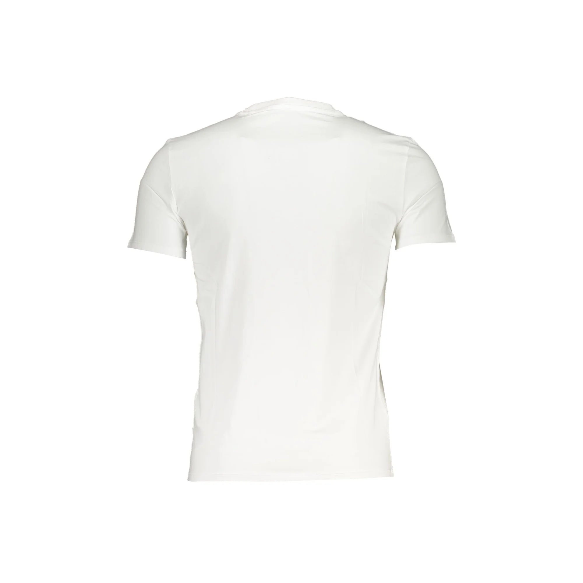 GUESS JEANS T-SHIRT MANICHE CORTE UOMO BIANCO